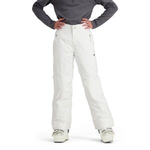 Obermeyer Girls Brooke White Ski Pants